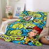 1Pc Toy Story Alien Invasion Blanket Soft Throw Blanket For Home Bedroom Bed Sofa Travel Office Solid Christmas Blanket