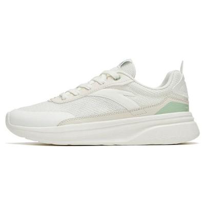 Walker Zapatillas Deportivas Casuales de Caña Baja Antideslizantes Resistentes al Desgaste para Mujer Blanco Verde 122328816-2