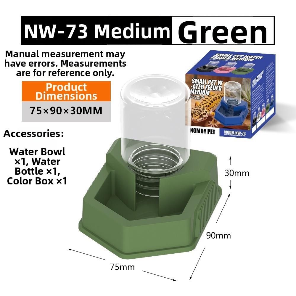ABS Reptile Water Dish Automatic Creative Water Dish New Turtle Feeder Station For Snakes