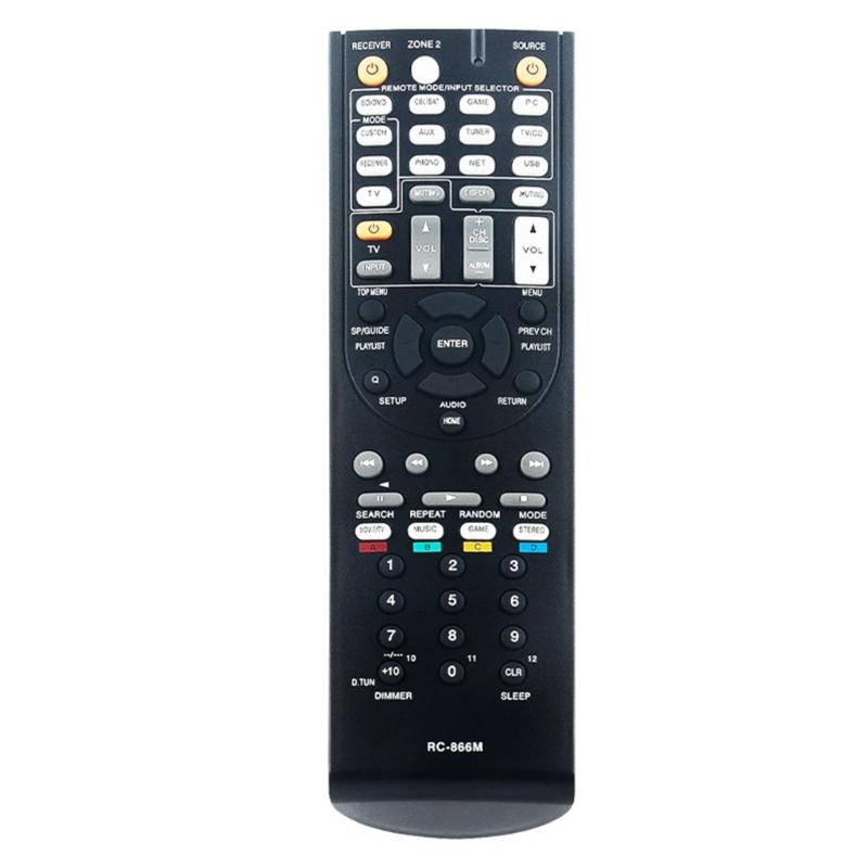 

RC866M Plastic AVs Receiver Remote for HT-R391 TX-NR315 User Friendly Button Layout Universal Compatibility 1