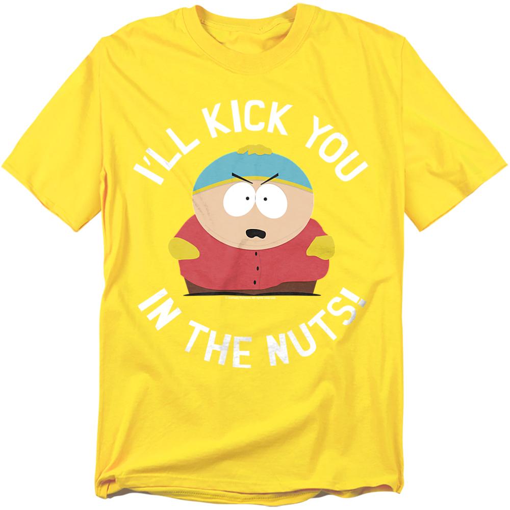 South Park Unisex Adult IÂ´ll Kick You In The Nuts! T-Shirt