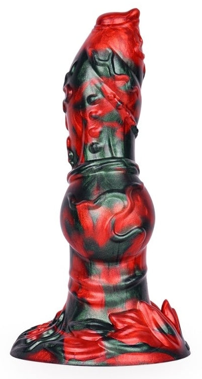 Gode Florix 20 x 7cm Noir et Rouge - MONSTERED - Godes insolites