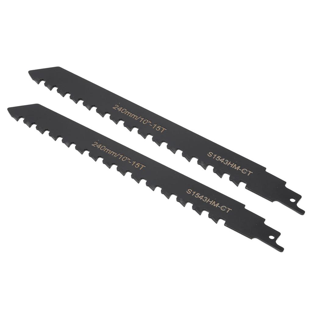 2PCS Reciprocating Saw Blades Cemented Carbide High Accuracy Pruning Reciprocating Saw Blades for