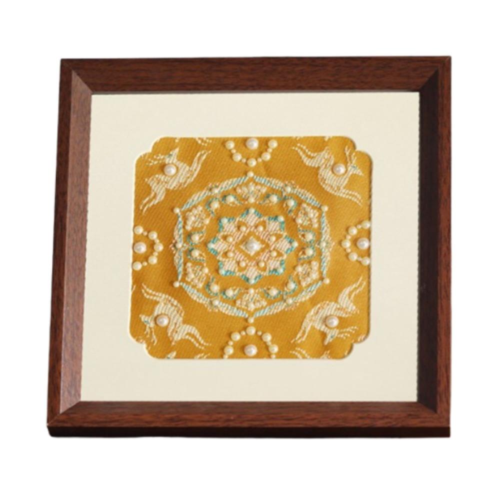 

Рамка для картины из жемчуга ручной работы, Рамка для картины из имитации жемчуга, Живопись, Настенное искусство Set 2