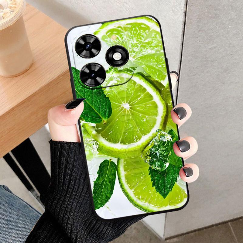 Pro pouzdro Infinix Hot 40 Pro 40i Černé Měkký Silikon TPU Ochranný Kryt Telefonu Pro Infinix Hot 40i Fundas Shell Hot40 Pro Coque