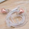 3.5Mm 2Pin In Ear Wired Earphones Kz Silver Plated Kz Earphones Cables Upgrade Cable With Microphone Kz Headphones Wire