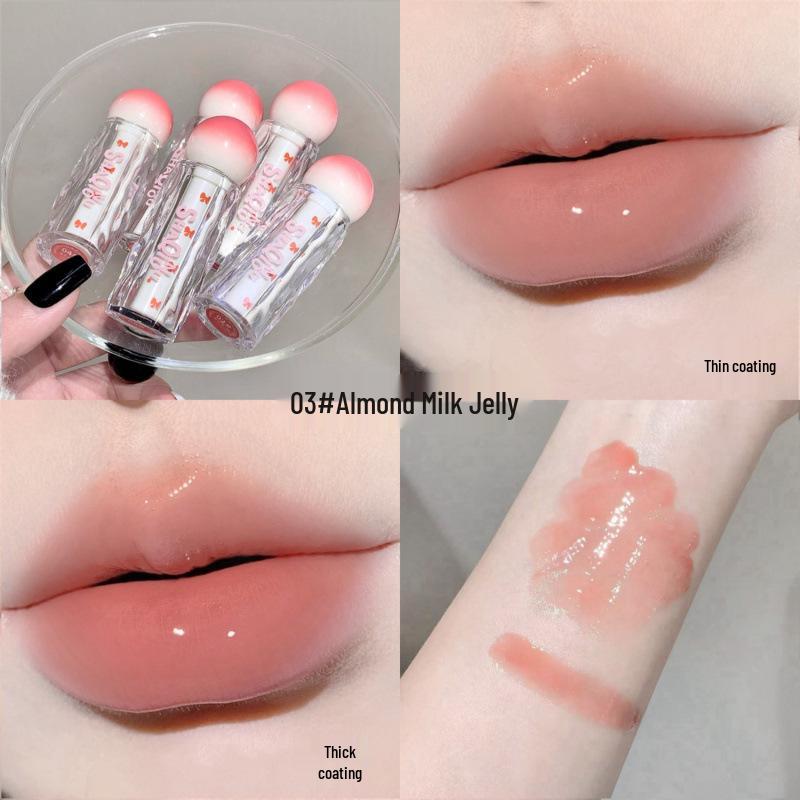 Lucidalabbra Shaqinuo Water-Glow: Traslucido, Lucentezza Specchiata, Rimpolpa le Labbra, A Lunga Tenuta, Giovane, Vibe da Ragazza