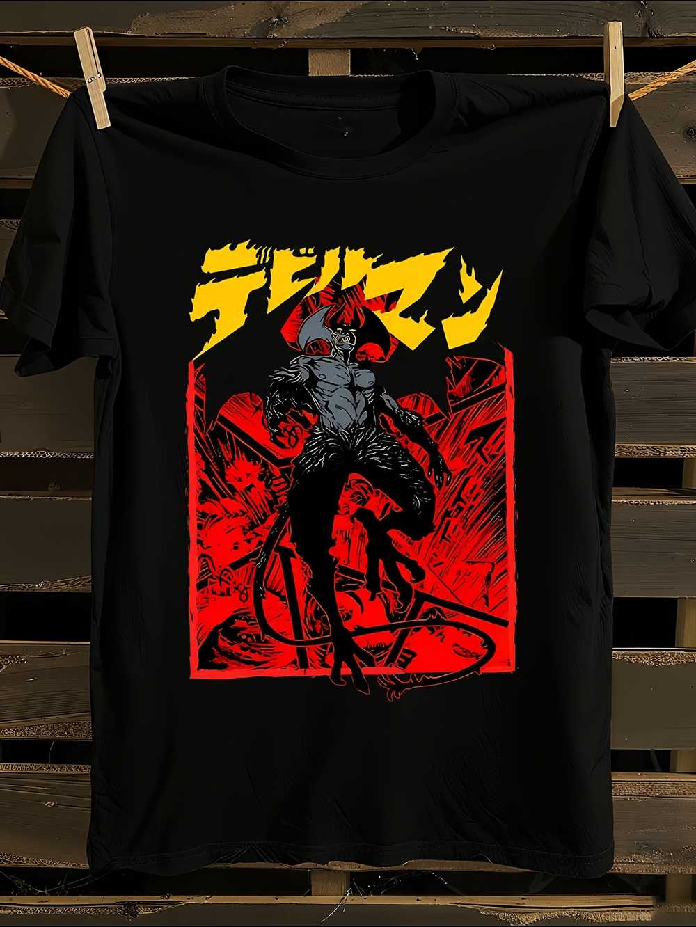

Devilman Crybaby Anime T-Shirt Mens Tshirt Womens Tshirts with Letters Print Short Sleeves T-Shirt Casual Street Tee Shirt Top XXXXL