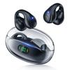 Bluetooth Wireless Earbuds Bone Conduction Ear Cuff Ear Cuff Style 60 Hours of Call Noise Sound Automatic Sound Leakage Button IPX7 Fast Japanese