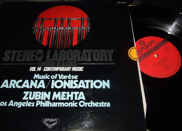 

LP Record EDGARD VARESE, ZUBIN MEHTA, LOS ANG - Music Of Varese - Arcana / Ionisati GXP9003 LONDON 1976 Japan Classical Used