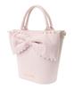 Maison de Fleur Women's Tweed Pearl Shoulder Bag, Off-White