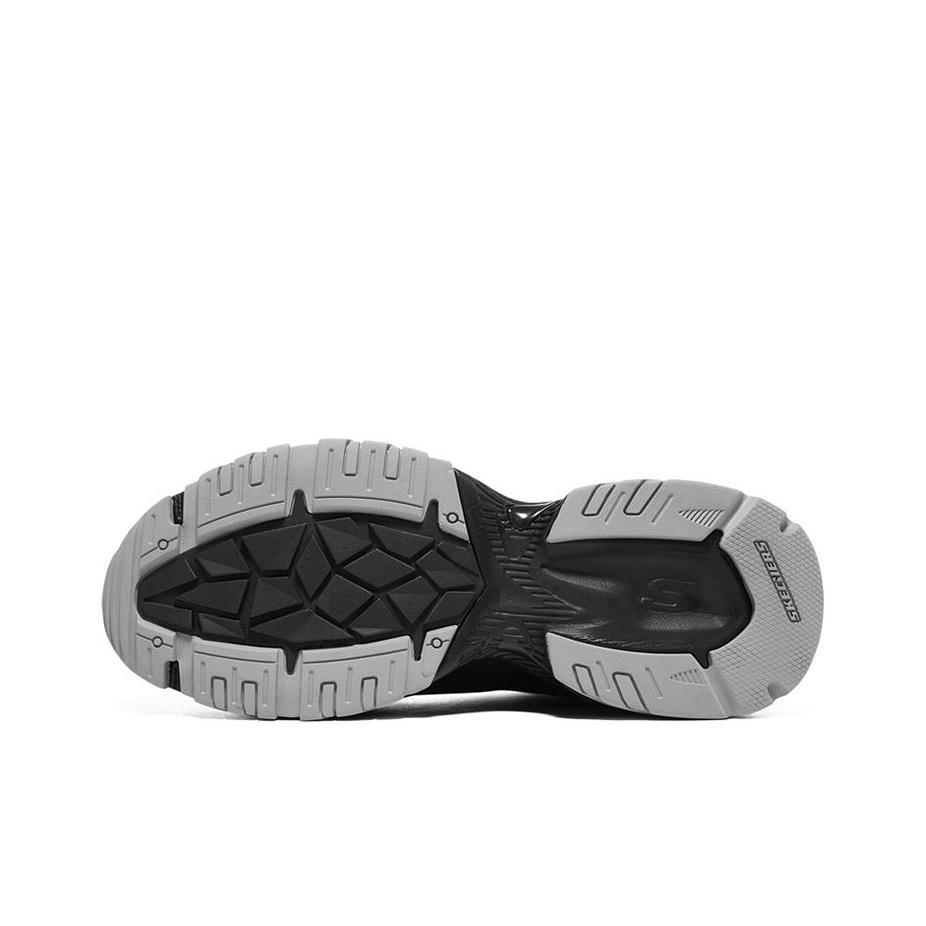 Skechers Stamina V2 Mesh Mecha Shoes Low Top Dad Shoes Men sneaker Black Green Gray 237209-BKCC