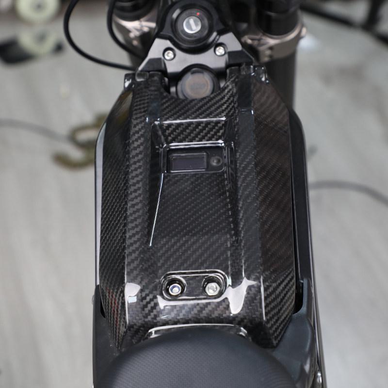 Carbon Fiber Battery Cover for Qiulong Sur-Ron Light Bee Electric Dirt Bike
