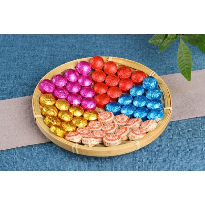 500г чай Юньнань Пуэр туоча клейкая роза жасмин оригинальный вкус 5 вкусов — фото 8