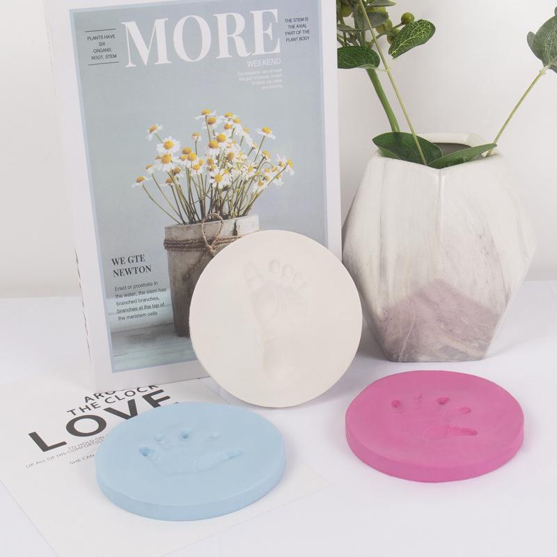 Infant Clay Handprint & Footprint Keepsake Kit for Baby Showers & Weddings