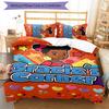 3pcs Gracie's Corner pattern bedding set duvet cover set includes duvet cover &pillowcases, perfect all season bedroom decoration & gift