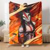 1Pc Fantasy Warrior Couple Blanket For Couch Bed Plush Cozy Fuzzy Blanket Super Soft Warm Blankets For Fall And Winter 0918285