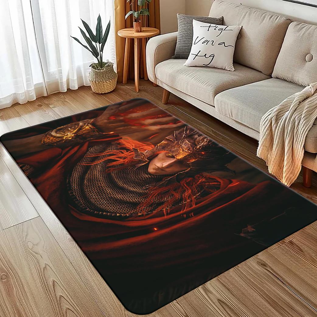 

Games Eldens Carpet Doormat Bedroom Decorative rug for Living Room Kitchen Floor Mat Bathroom Anti-slip Mat 40cmx60cm