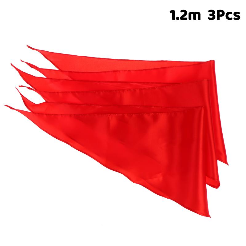 1/2/3/4Pcs Classic 1M 1.2M Triangle Towel Scarf China Style Gifts Red Tie Choker Young Pioneer Scarves School Supplies