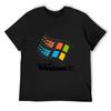 Windows 95Small T-Shirt Tops Shirts Graphic Tees Designer Shirts Vintage Graphic Tee Men T Shirt