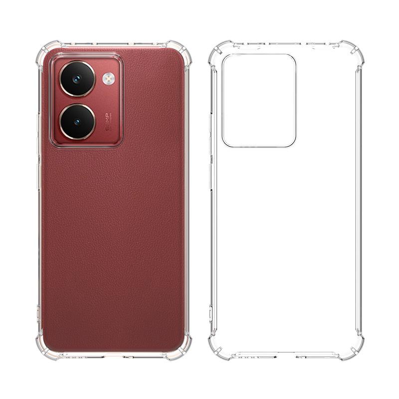 Applicable to OPPO A6X 4G/5G foreign version four corners anti-drop mobile phone case OPPO A3 5G transparent tpu soft case