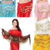 Adjustable Bellydance Waist Chain Gold Color Coins Hip Scarf Wrap  Female Accessories