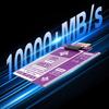 Fast Speed PCIe 5.0 4X to U.2 Expansion Card Supporting Multiple Drive Setups and Optimized Heat Management