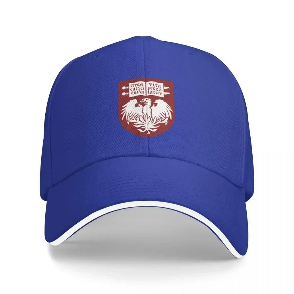 University of Chicago Stamp Baseball Cap Beach Bag Sun Caps Streetwear Visor Men Luxury Brand Women's