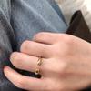 Party New Jewelry for Women Punk Adjustable Finger Ring Open Ring Metal Minimalist Ring