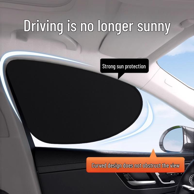 

Car Electrostatic Window Sunshade - Anti-Peep, Sunscreen Mesh Pair of side mesh shades