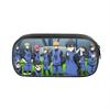 Bluelock Printed Pencil Case, Blue Prison Primary And Secondary School Children'S Pencil Stationery Storage Bag