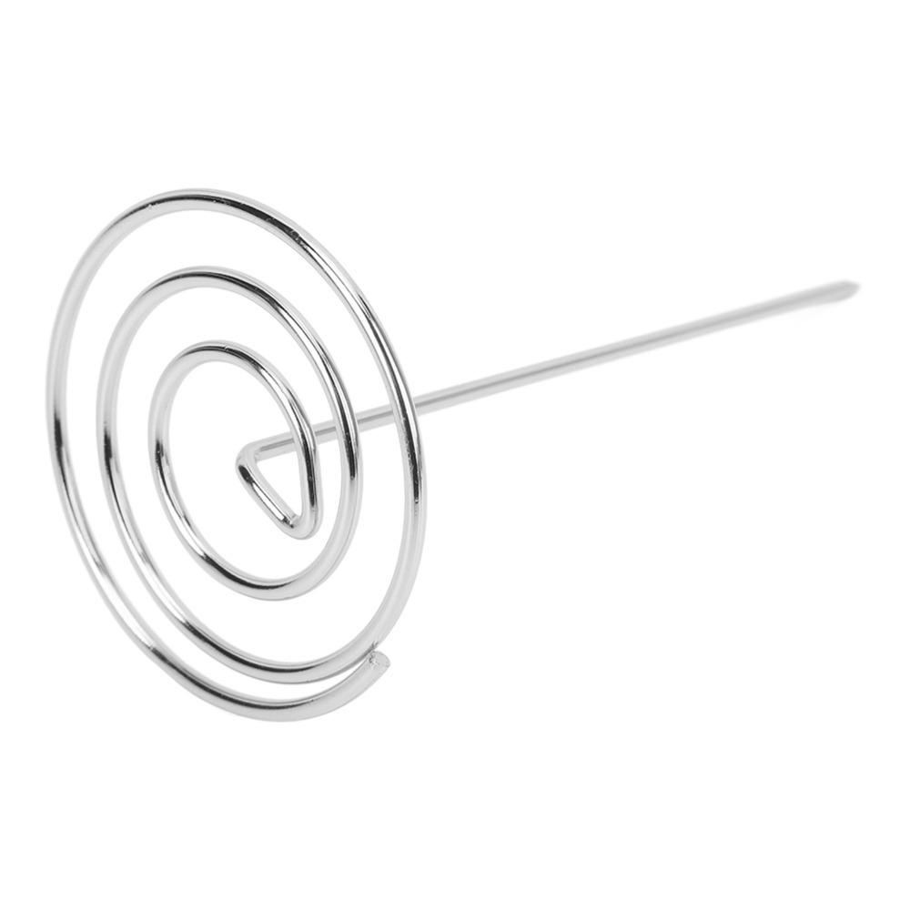 5PCS Wear Resistant Receipt Holder Silver/Gold/Rose Gold Ticket Holder Kitchen Ticket Holder  Office