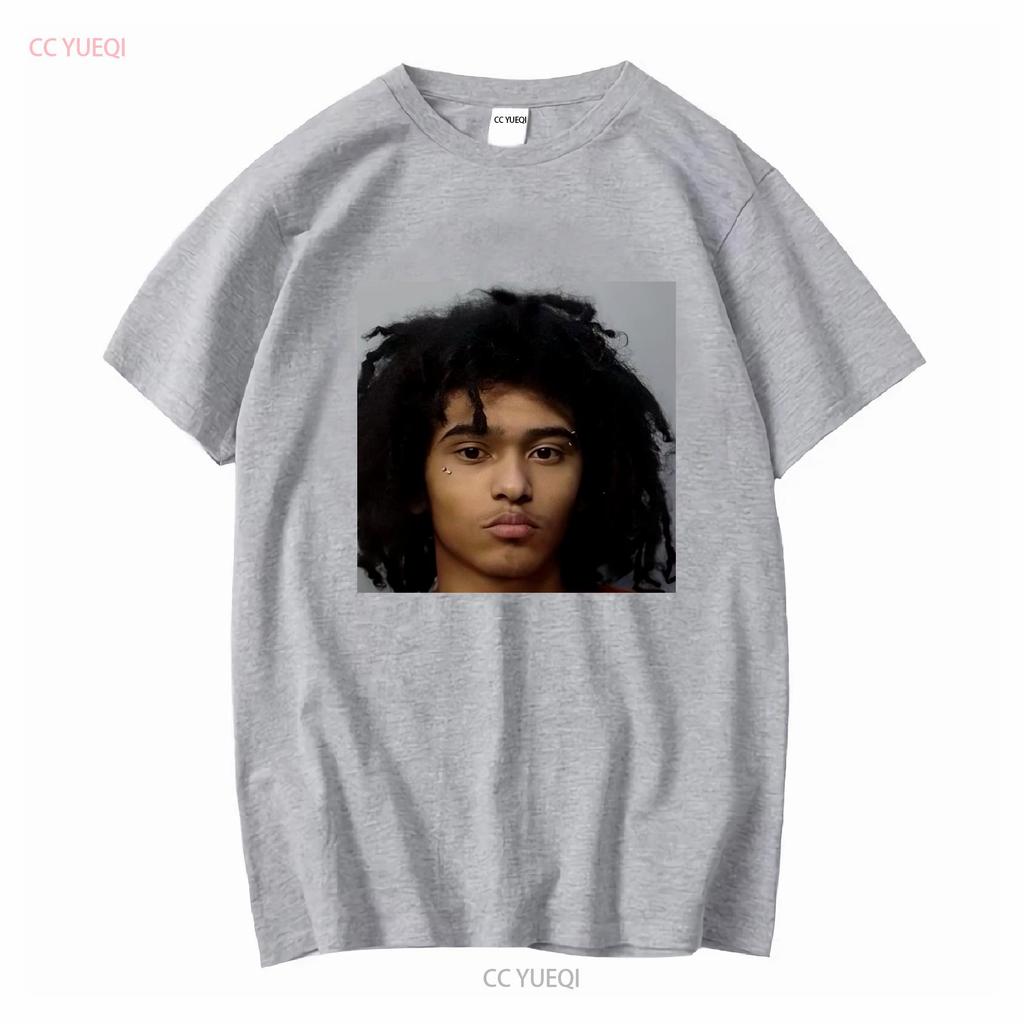 Jaydes Mugshot T Shirt Underground Rap Evvls Minimalist For Fans Jayden Yen Dumont long or short sleeves vintage Washed