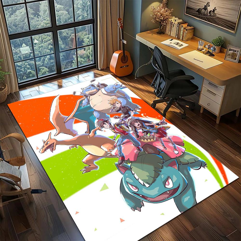 

Digimon Adventure Washable Rug Carpet Large Area Rugs Non Slip Printed Floor Mat for Gamer Room Home -xia68 60x90cm