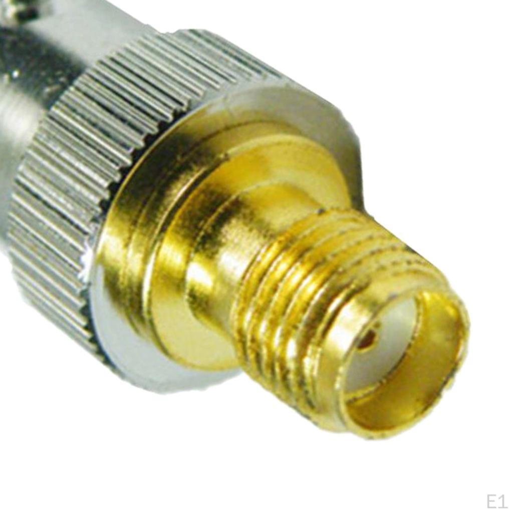 BNC მდედრობითი ადაპტერის კონვერტორი კონექტორი შტეკერი