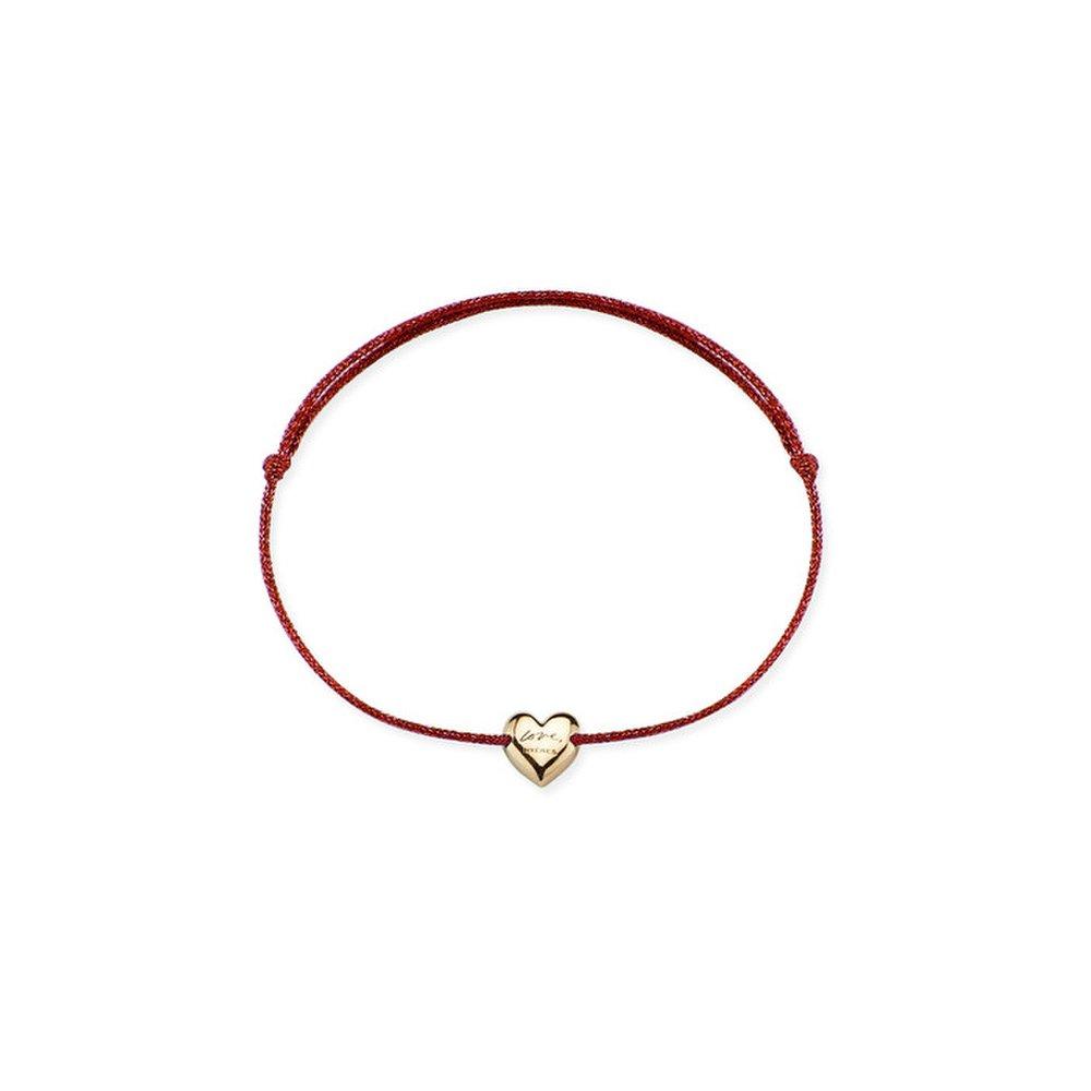 Heart Spade Enamel String Bracelet (Red) Bh6B36642Yb210
