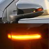 2PCS For Toyota Corolla Camry Prius Vios Yaris Venza Avalon Altis LED Dynamic Turn Signal Light Side Mirror Lighting