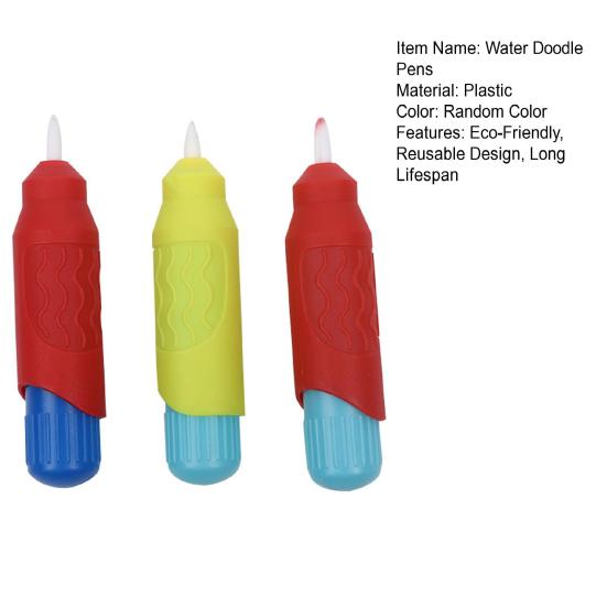2 ks Aqua štětce Sada barev Bezvadný ekologický design, opakovaně použitelný design Vodní doodle s dlouhou životností pro děti