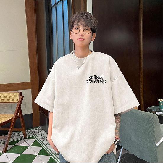 Short Sleeve t Men's Summer T-shirt2025New All-Matching Fashion Brand Trendy Casual Menswear Half Sleeve T T-shirt