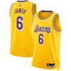 Lakers James #6 Basketballtrikot Sportshirts