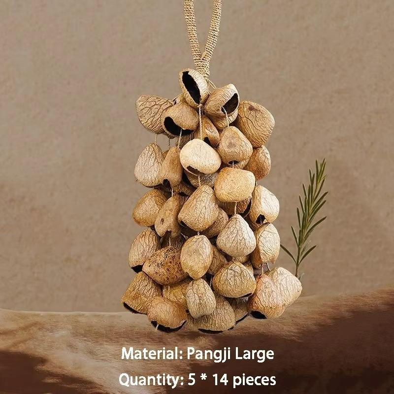 Natürliche Handglocke Nussschale Meditation Outdoor Windspiele Klangheilungsglocken Diapason Ethnische Musikinstrumente Perkussion