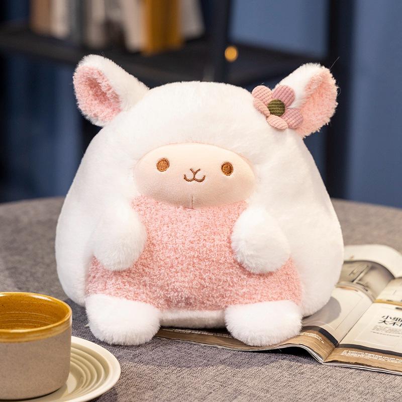 Cartoon Cute Fox Kitten Puppy Lamb Animal Series Doll Plush Toy Doll Children's Pillow