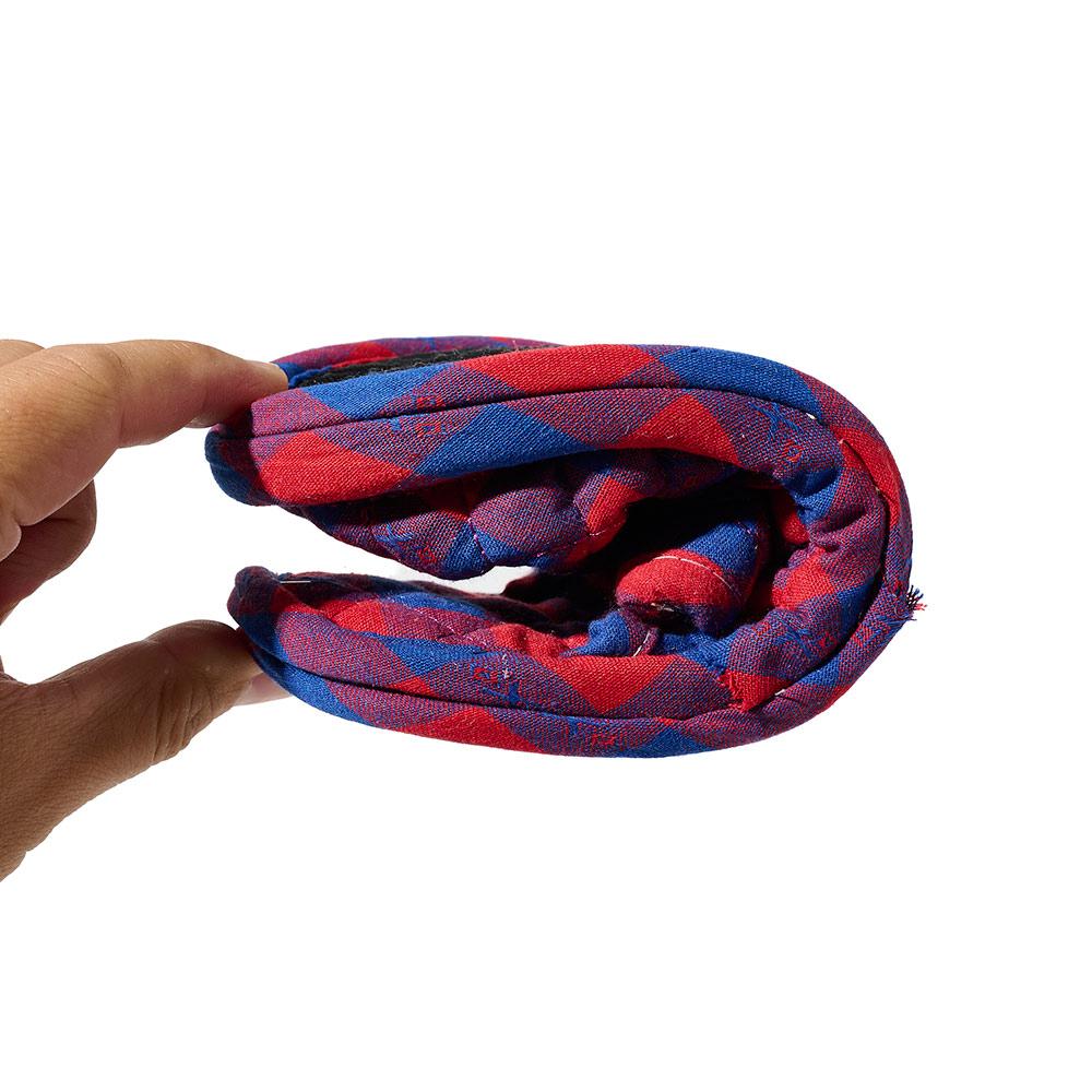 Unisex Korean Style Plaid Indoor Slippers Closed Toe Soft Home Shoes Comfortable House Slippers for Men and Women