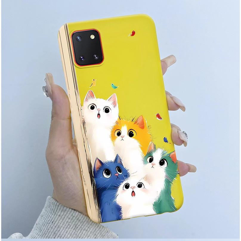 For Samsung Galaxy Note 10 Lite Case N770F Soft TPU Silicone Cover Cute Astronaut Panda Phone Case GalaxyNote 10Lite Coque Funda