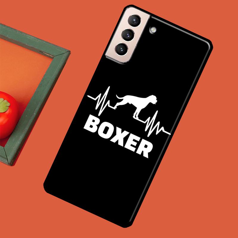 Boxer Dog Puppy Case For Samsung Galaxy S23 S22 Plus S8 S9 S10 Note 10 Note 20 Ultra S20 FE S21 Ultra Coque