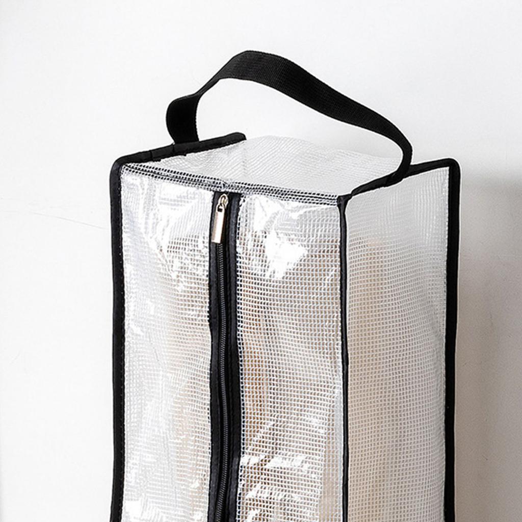 Boot Preservation Bag Moisture Proof Shoe Storage Organizer Footwear Protector with Zippers for Fashion Enthusiasts