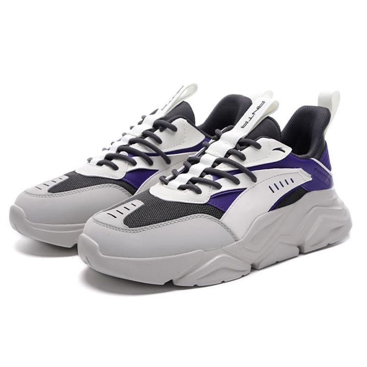 Anta Life Collection Textile, Synthetic Leather Slip Resistant, Abrasion Resistant, Breathable, Lightweight Low top 912038820-7