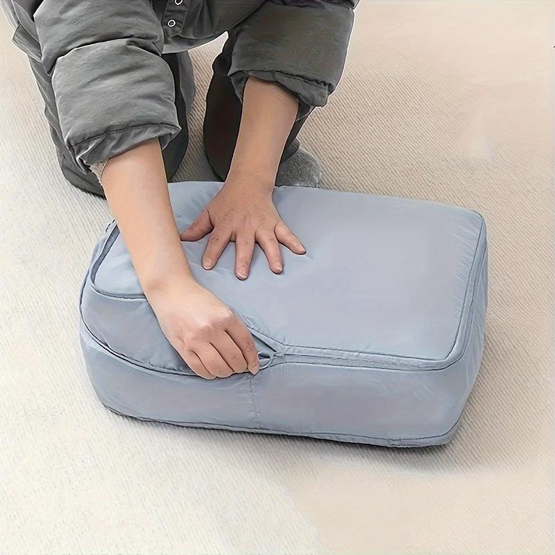 Waterproof Down Jacket Storage Bag, Large Capacity Travel Luggage Organizer for Clothes Packing