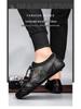Men's Plus Size Casual Leather Moccasins: Spring/Summer British Style in Cowhide