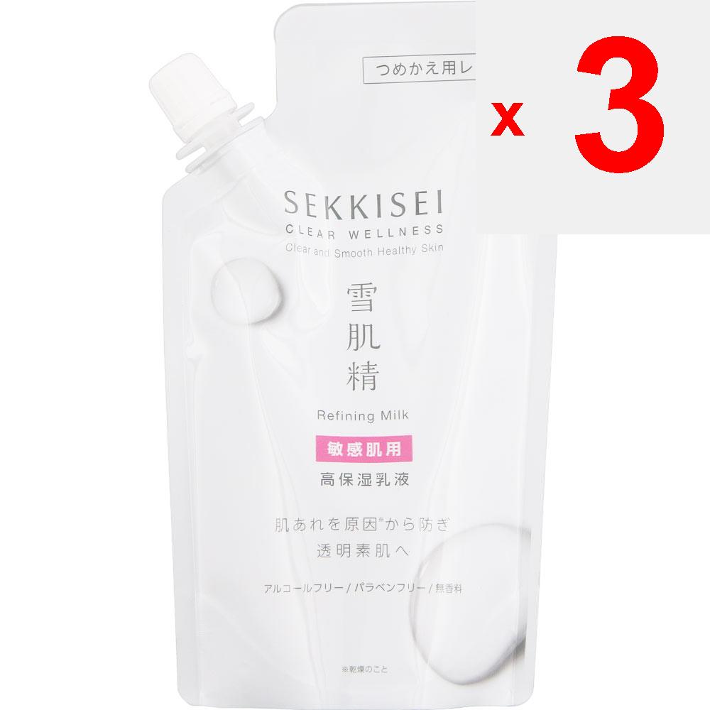 Kose Sukkabei Clear Wellness SESSHOKISEI CLEAR WELLNESS Refining Milk SSR 120ml Milky Lotion Seikohada Sei Use After Toning Your Skin with Lotion. App